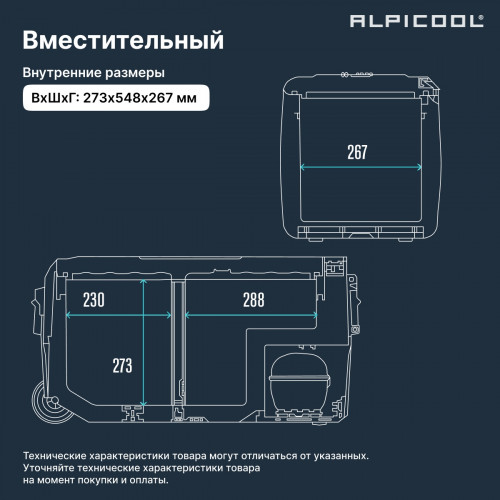 Автохолодильник Alpicool ET36