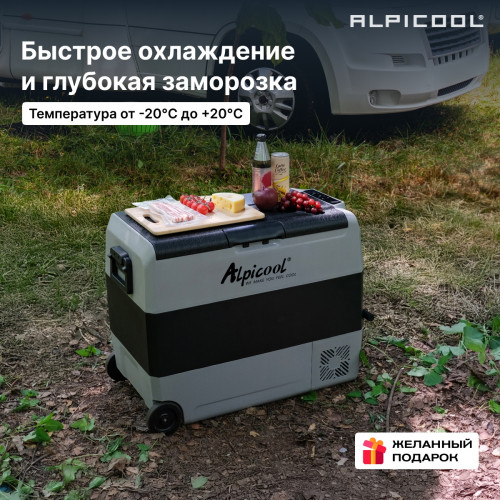 Автохолодильник Alpicool ET60 (12/24)
