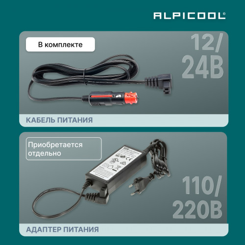 Автохолодильник Alpicool ET60 (12/24)