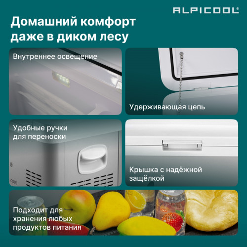 Автохолодильник Alpicool MK35 (12/24)