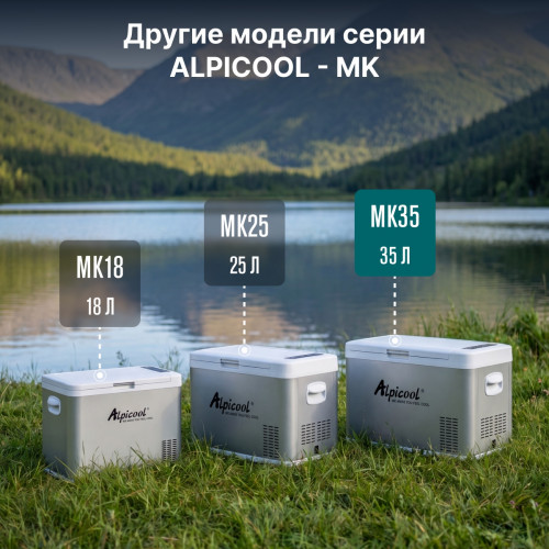 Автохолодильник Alpicool MK35 (12/24)