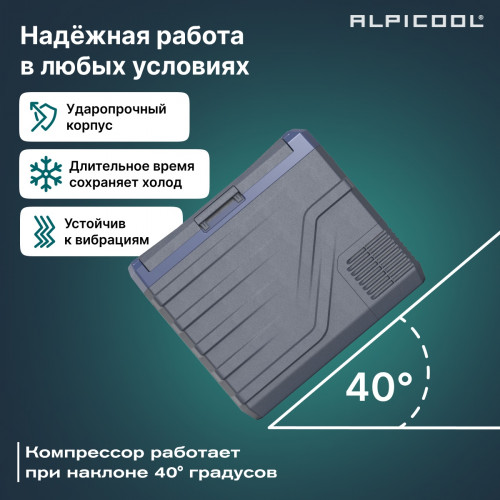 Автохолодильник Alpicool NL50 (12/24)