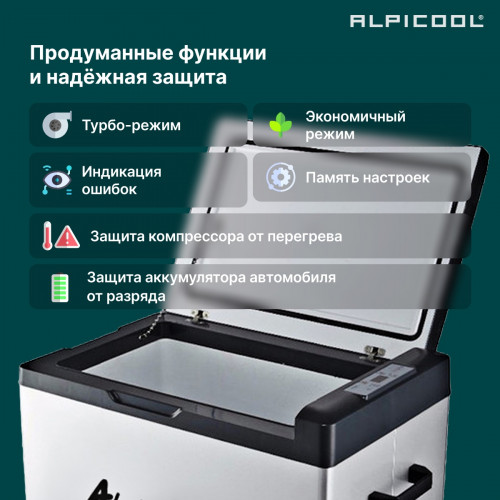 Автохолодильник Alpicool C75 (12/24)