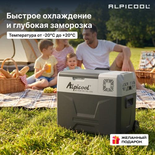 Автохолодильник Alpicool CX40 (12/24)