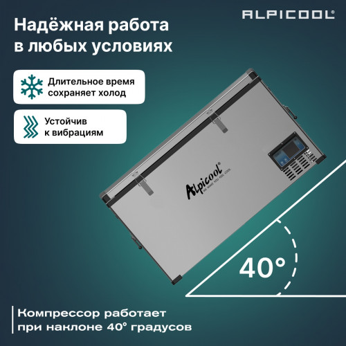 Автохолодильник Alpicool BD110 (12/24)