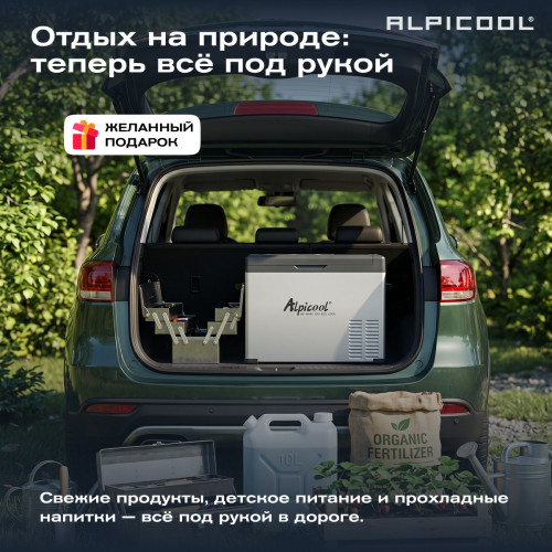 Автохолодильник Alpicool C40 (12/24)