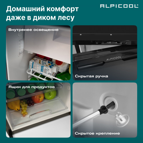 Автохолодильник Alpicool CR50X