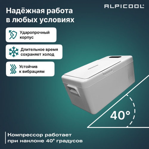 Автохолодильник Alpicool S15 (12/24)