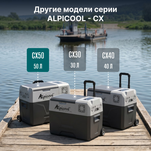 Автохолодильник Alpicool CX50