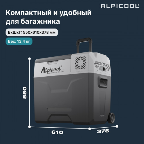 Автохолодильник Alpicool CX50