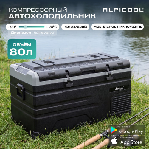 Автохолодильник Alpicool TS80